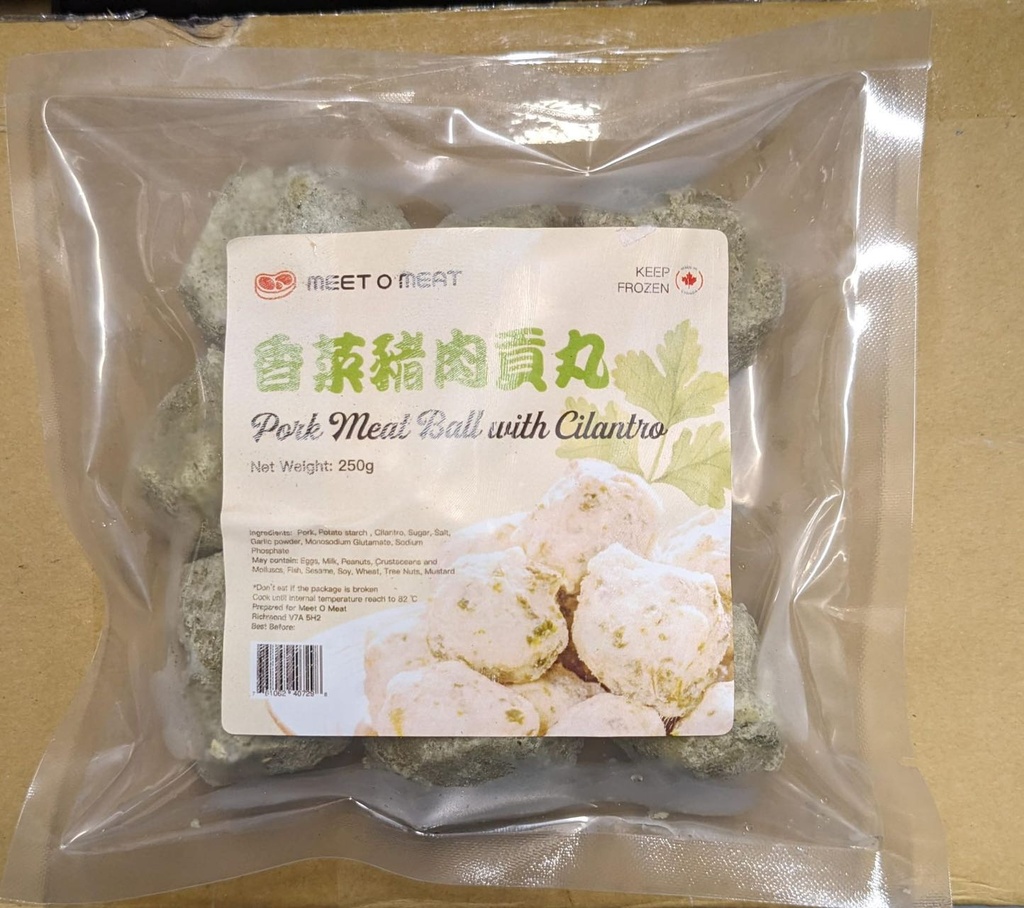 MOM 香菜豬肉貢丸 Pork Meat Ball with Cilantro 200g