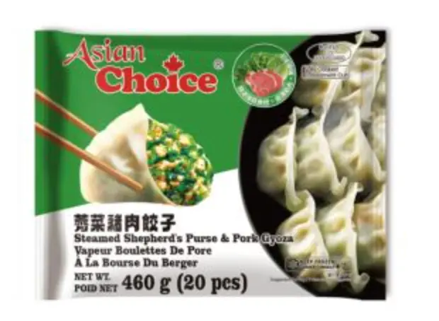 亞洲優選薺菜豬肉餃子 AC-Shepherd's Purse & Pork Dumplings 460g x18