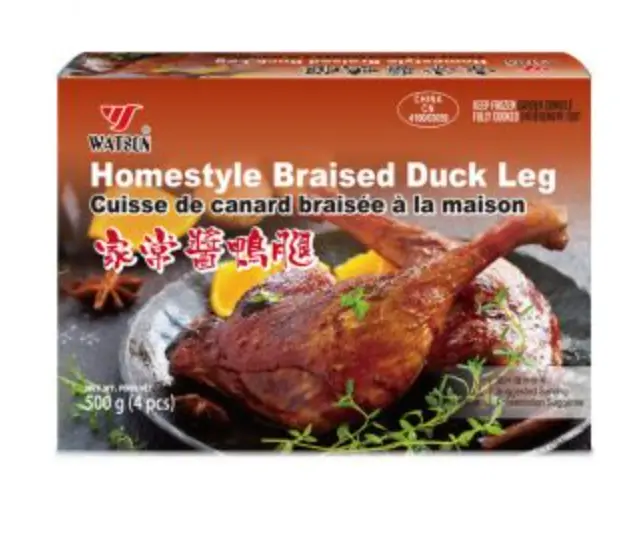 華生家常醬鴨腿 Watson Home-style Braised Duck Leg 500g 4pc