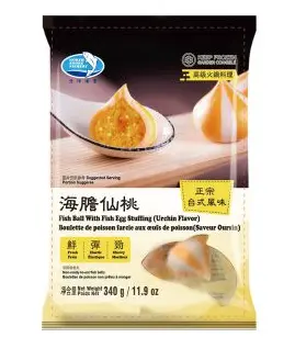 北洋海產海膽仙桃 NSF Fish ball with Fish egg stuffing  Urchin Flavour 340g x 24