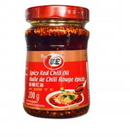 翠宏麻辣紅油 CH-Spicy Red Chili Oil 200g x 12
