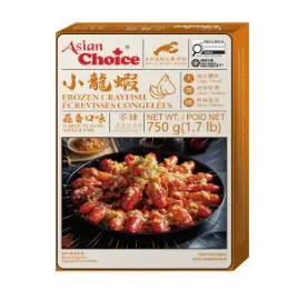 蒜香小龍蝦 AC Frozen Cooked Crayfish Garlic Flavour 750g x 10