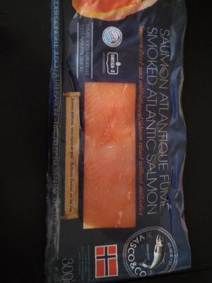 冰凍大西洋煙燻鮭魚三文魚（開袋即食） Smoked Atlantic Salmon 300g x 14