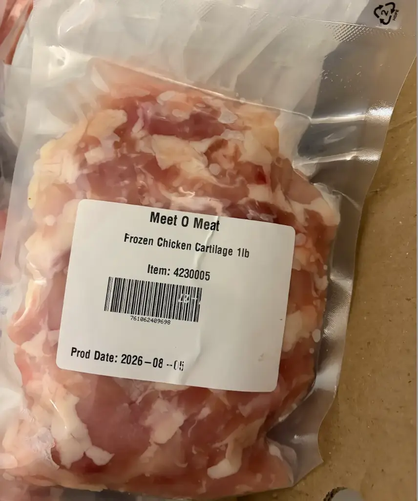 冷凍雞膝掌中寶（雞軟骨） Frozen Chicken Cartilage 1lb