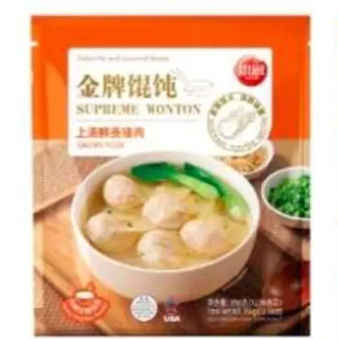 美國產思念金牌餛飩上湯鮮美豬肉 含湯包 Synear Wonton Pork 356g x 12 