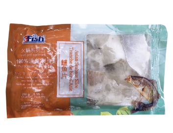 火鍋鱸魚片 Frozen Asian Seabass Slice 250g x 20