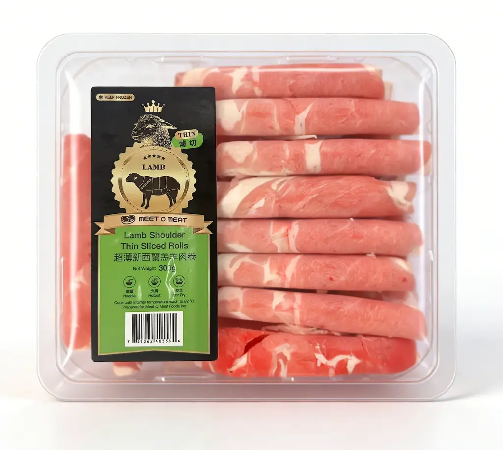 Sliced Lamb Rolls 1.3mm 超薄新西蘭羔羊肉卷 300g