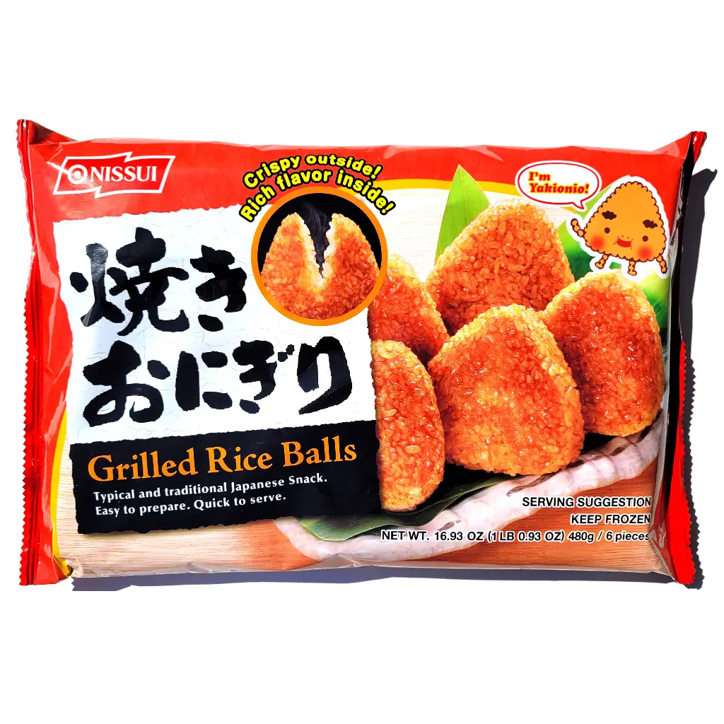 RICE BALL YAKI ONIGIRI 6P 65824 NISSUI F 日式烤飯糰 450g x 10