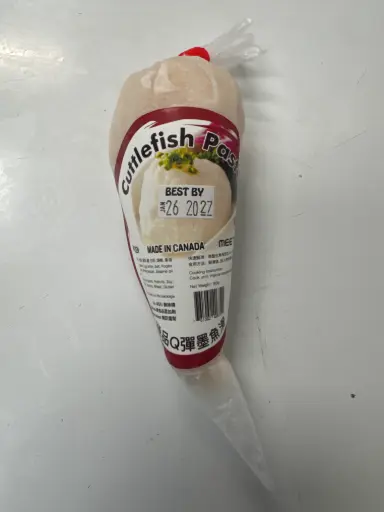 極品Q彈墨魚滑 Cuttlefish Past 150g