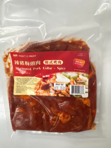 Korean BBQ - Pork Collar Spicy 韓燒辣豬梅頭肉 300g