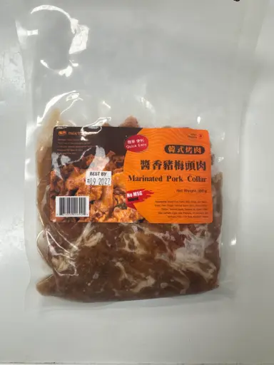 Korean BBQ - Pork Collar Soy 韓燒醬香豬梅頭 300g