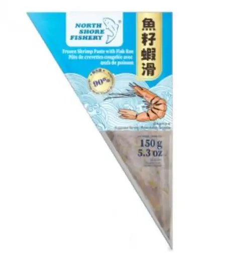 [5200027] 北洋海產魚籽蝦滑 NSF Frozen Shrimp Paste with Fish Roe 150g