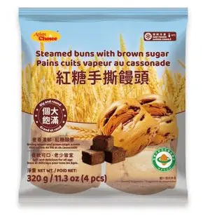 亞洲優選紅糖手撕饅頭 320g x 18