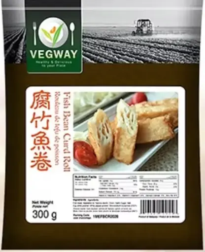 [5200003] 腐竹魚卷 VEGWAY FISH BEAN CURD ROLL 300g x 30