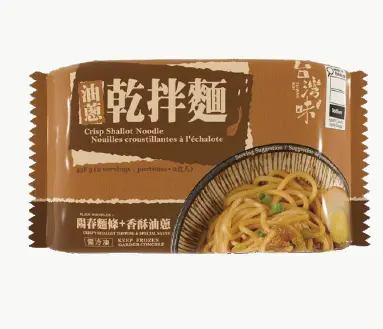 台灣味 油蔥乾拌麵 438g (2人份) Crisp Shallot Noodle 438g x 20