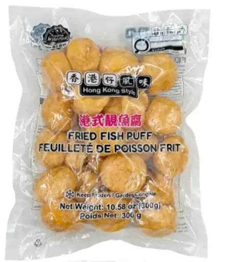 港式靚魚腐 Fried Fish Puff Wild 300g x 20