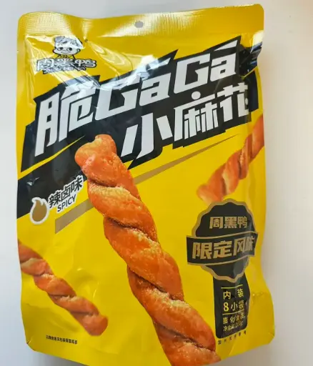 周黑鴨辣滷小麻花 160g 8pc x 20