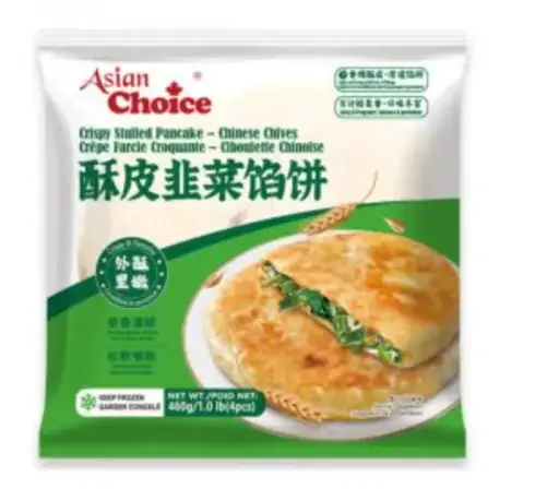 [5200017] 酥皮韭菜餡餅 AC-Crispy Stuffed Pancake Chinese Chives 460g x 12