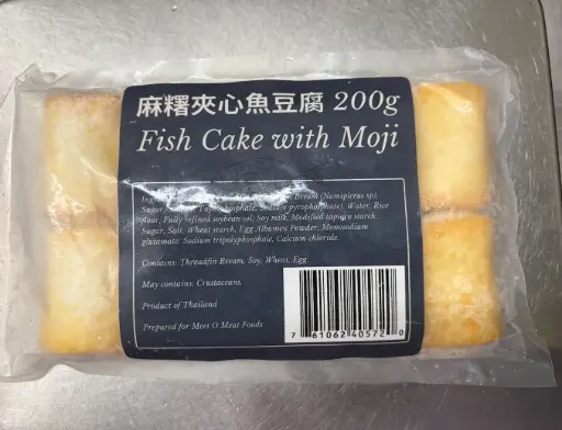[4210012] MOM 麻糬夾心魚豆腐 Fish Cake with Moji 200g