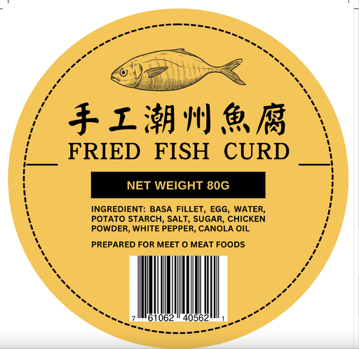 [4210001] MOM 手工潮州魚腐 Fried Fish Puff 70g